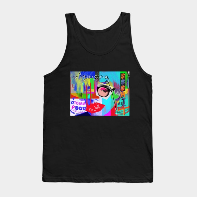 Andy Warhol #5# Tank Top by SiSuSiSu